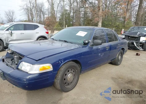 2007 Ford Crown Victoria Police/Police Interceptor z USA, uszkodzony, nr VIN 2FAFP71W57X155159
